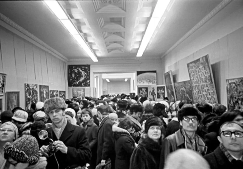 Soviet Art Bulldozer Exhibition