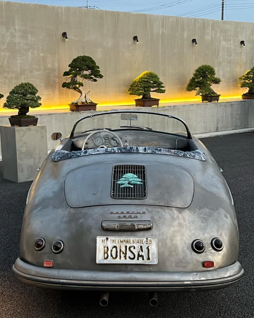 Bonsai Porsche 356 by Daniel Arsham