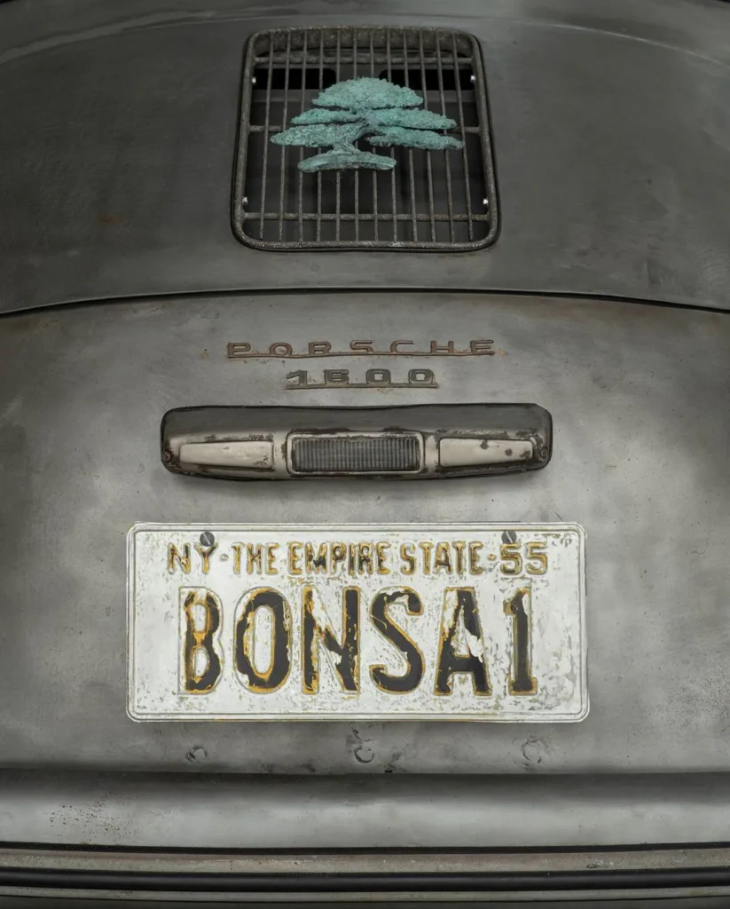 Bonsai Porsche 356 by Daniel Arsham
