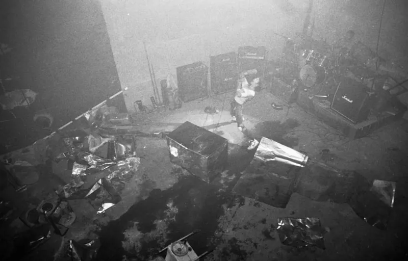 Hanatarash Yamantaka Eye Bulldozer Japanese Noise Concert in Tokyo