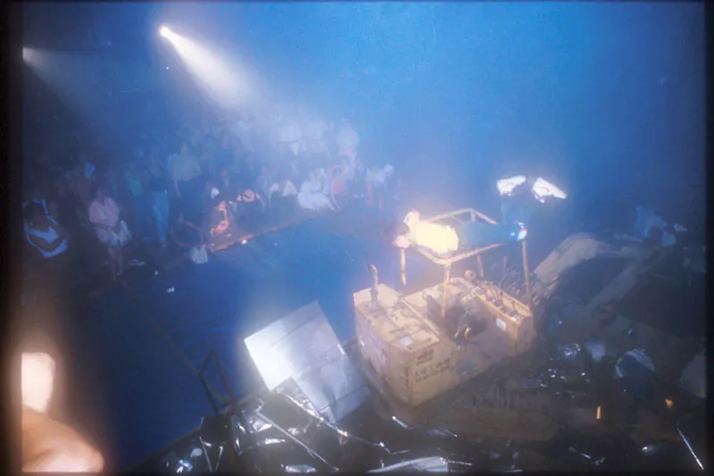 Hanatarash Yamantaka Eye Bulldozer Japanese Noise Concert in Tokyo