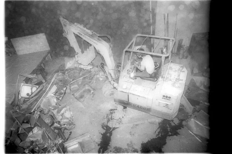 Hanatarash Yamantaka Eye Bulldozer Japanese Noise Concert in Tokyo