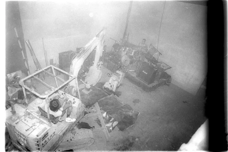 Hanatarash Yamantaka Eye Bulldozer Japanese Noise Concert in Tokyo