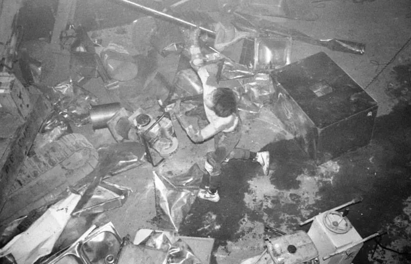 Hanatarash Yamantaka Eye Bulldozer Japanese Noise Concert in Tokyo