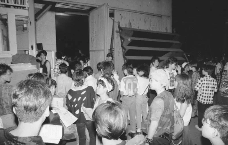 Hanatarash Yamantaka Eye Bulldozer Japanese Noise Concert in Tokyo