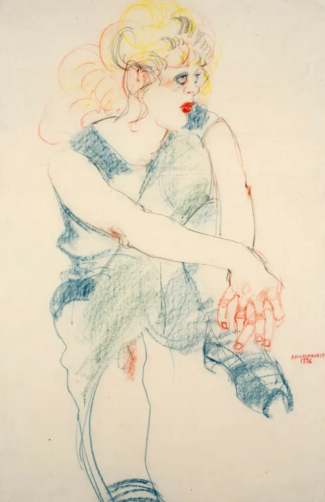 Jo Brocklehurst Punk Fashion Illustration