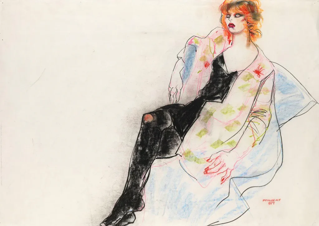 Jo Brocklehurst Punk Fashion Illustration