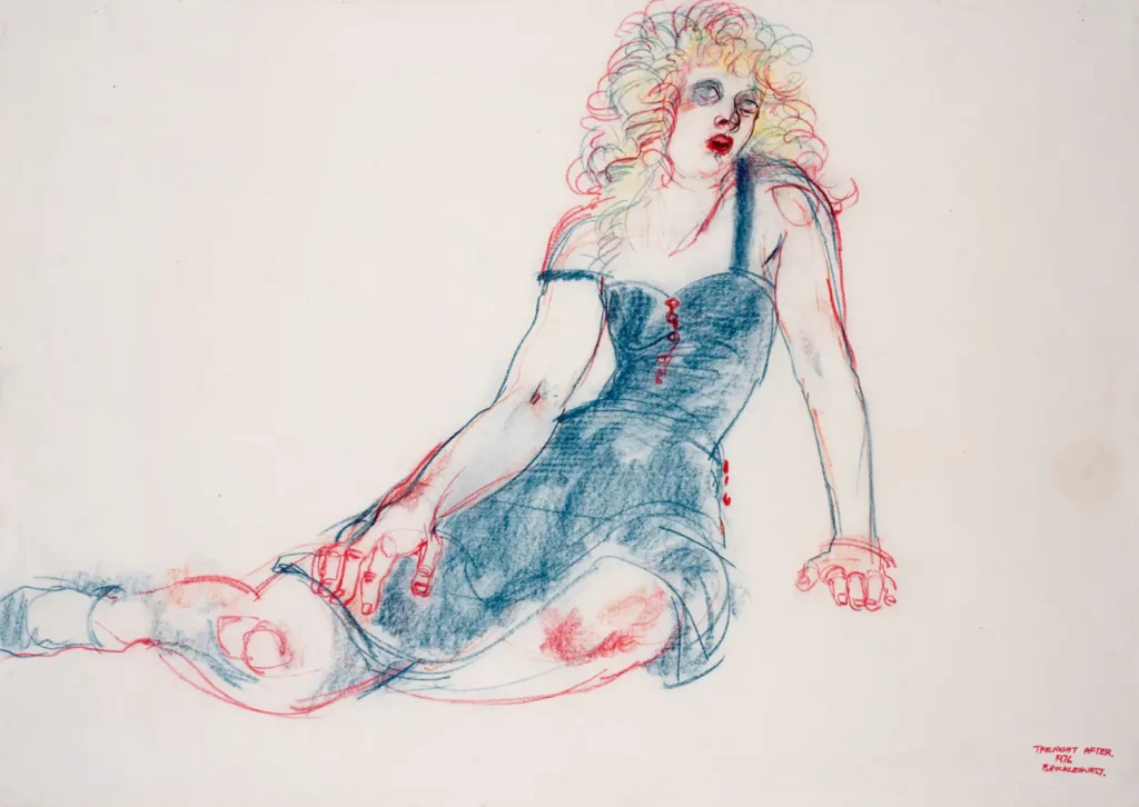 Jo Brocklehurst Punk Fashion Illustration