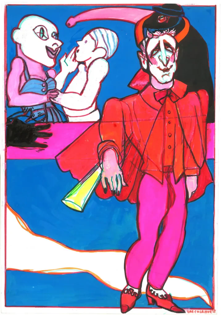 Jo Brocklehurst Punk Fashion Illustration