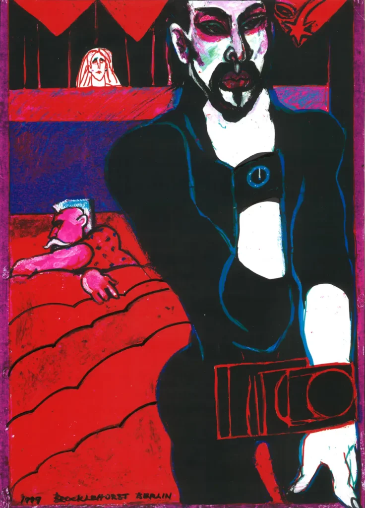 Jo Brocklehurst Punk Fashion Illustration