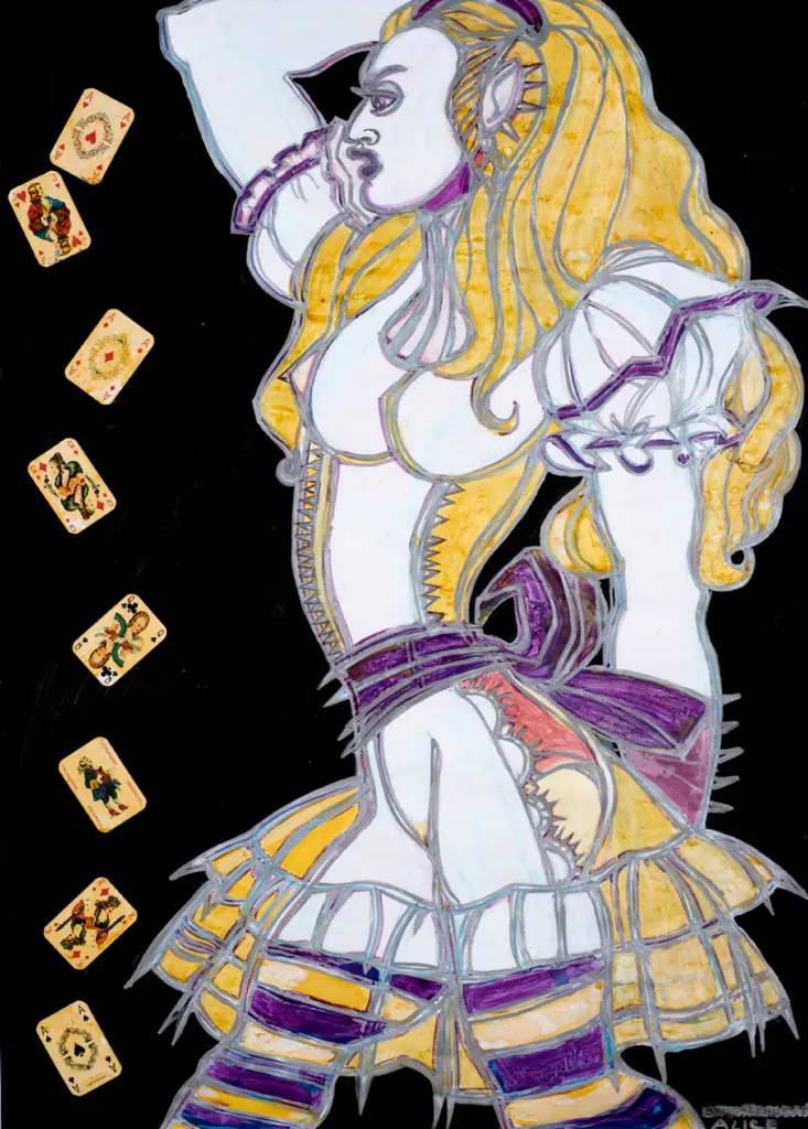 Jo Brocklehurst Punk Fashion Illustration