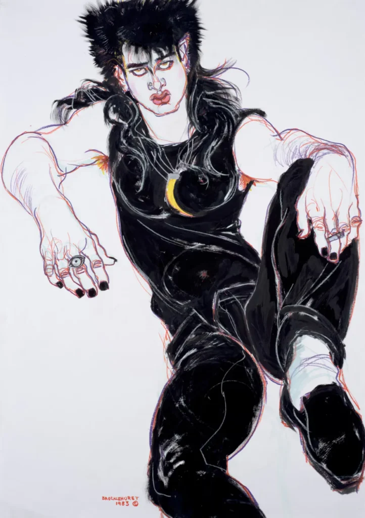 Jo Brocklehurst Punk Fashion Illustration