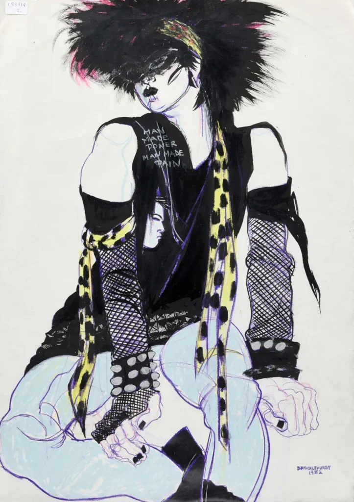 Jo Brocklehurst Punk Fashion Illustration