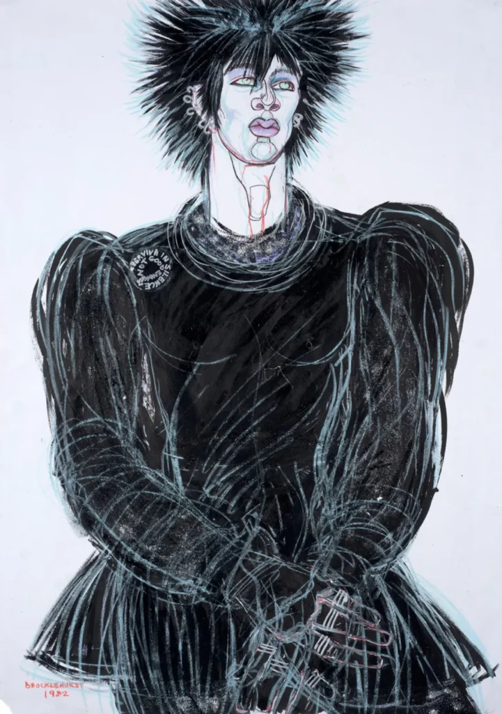 Jo Brocklehurst Punk Fashion Illustration
