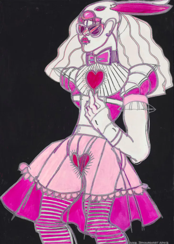 Jo Brocklehurst Punk Fashion Illustration