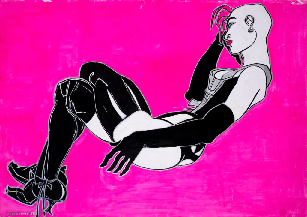 Jo Brocklehurst Punk Fashion Illustration