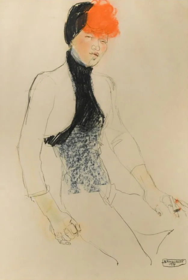 Jo Brocklehurst Punk Fashion Illustration