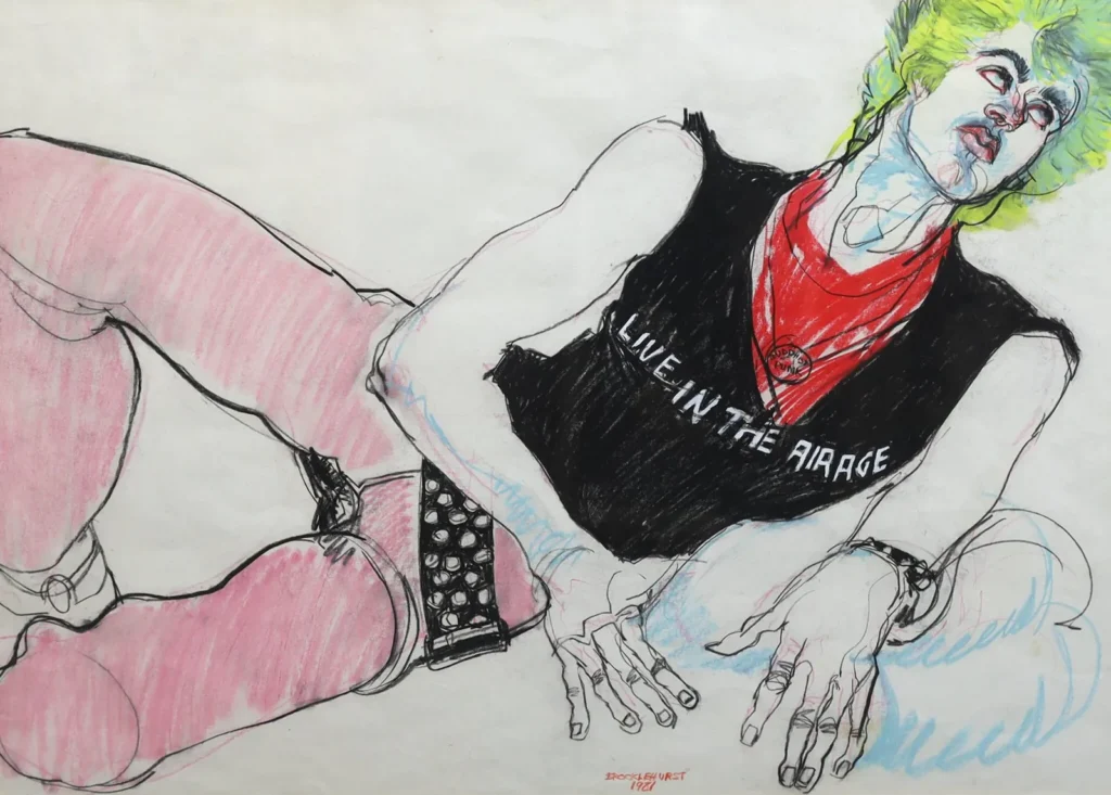Jo Brocklehurst Punk Fashion Illustration