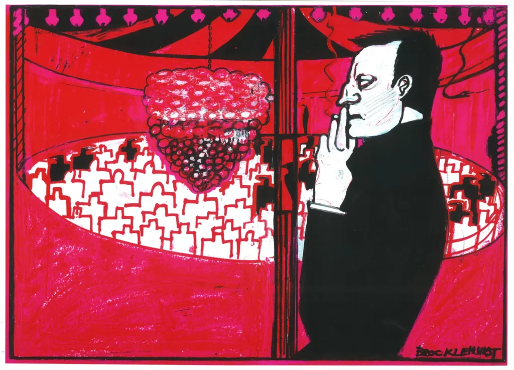 Jo Brocklehurst Punk Fashion Illustration