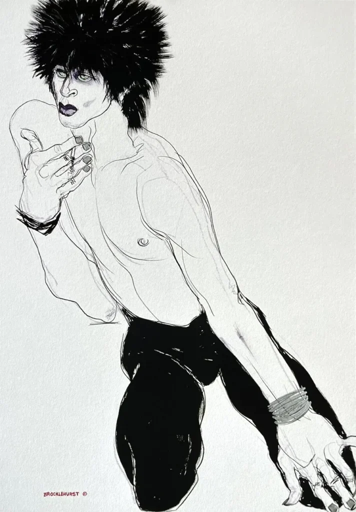 Jo Brocklehurst Punk Fashion Illustration