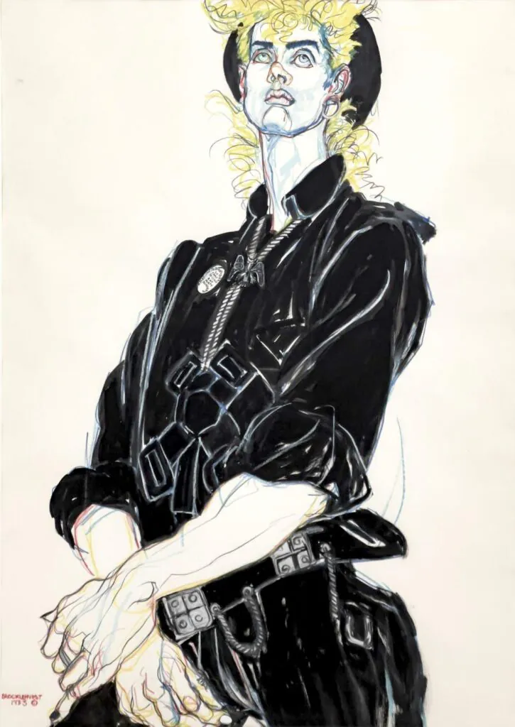 Jo Brocklehurst Punk Fashion Illustration