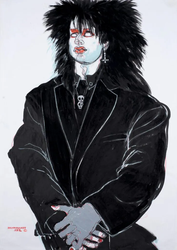 Jo Brocklehurst Punk Fashion Illustration