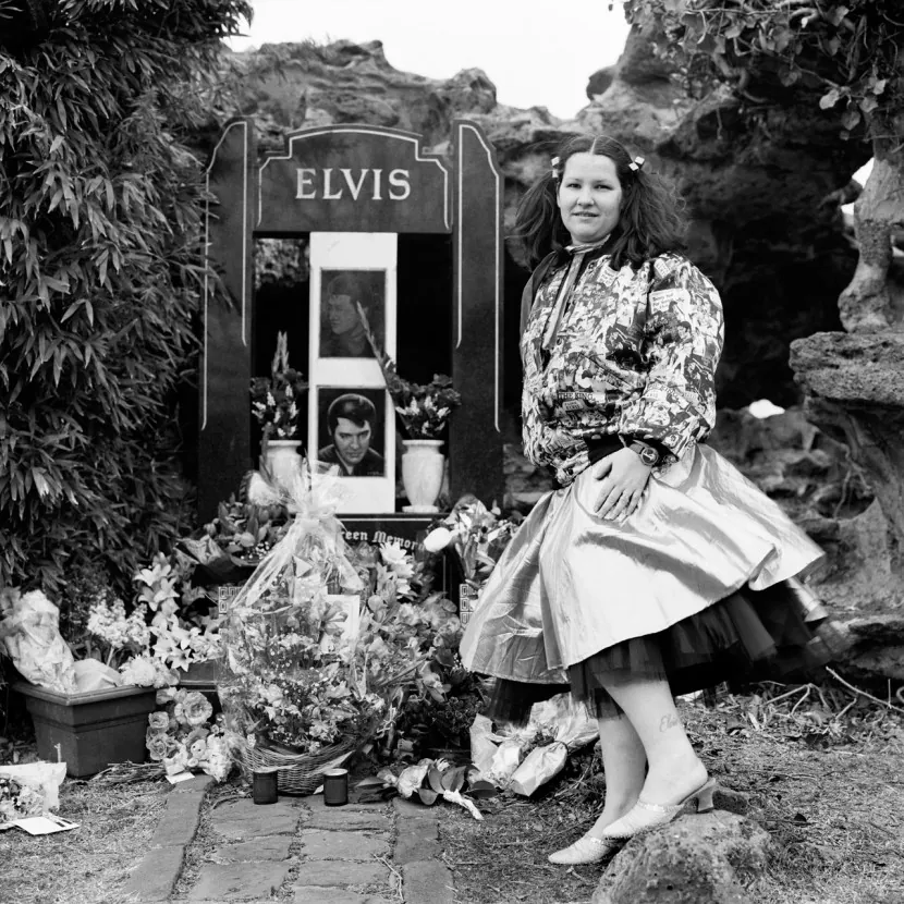 Polixeni Papapetrou, Elvis Presley Memorial in Australia