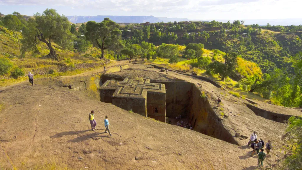 Ethiopia Lalibela Rock Church Complex