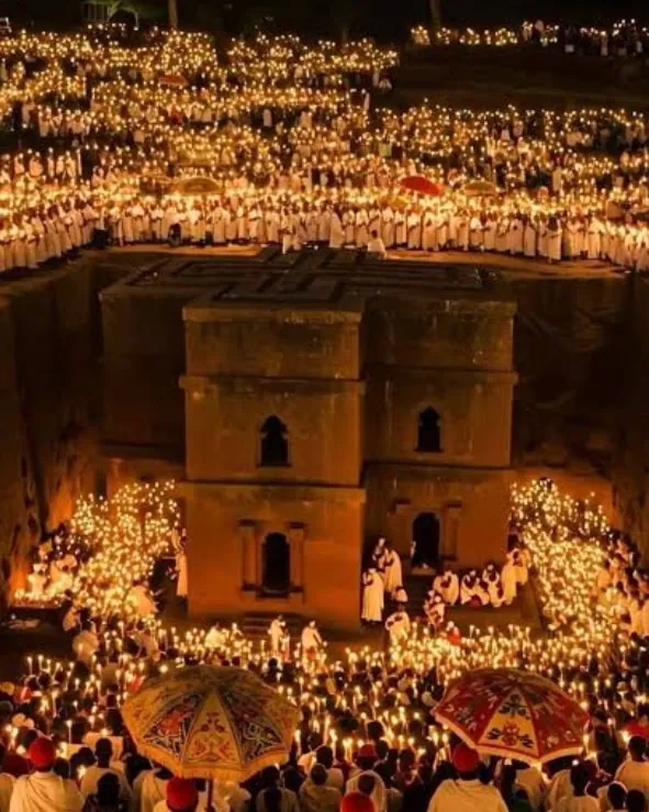 Ethiopia Lalibela Rock Church Complex