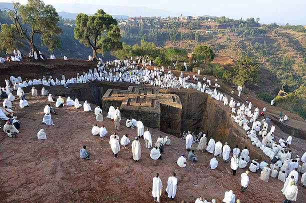 Ethiopia Lalibela Rock Church Complex