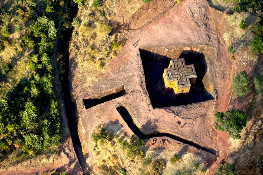 Ethiopia Lalibela Rock Church Complex
