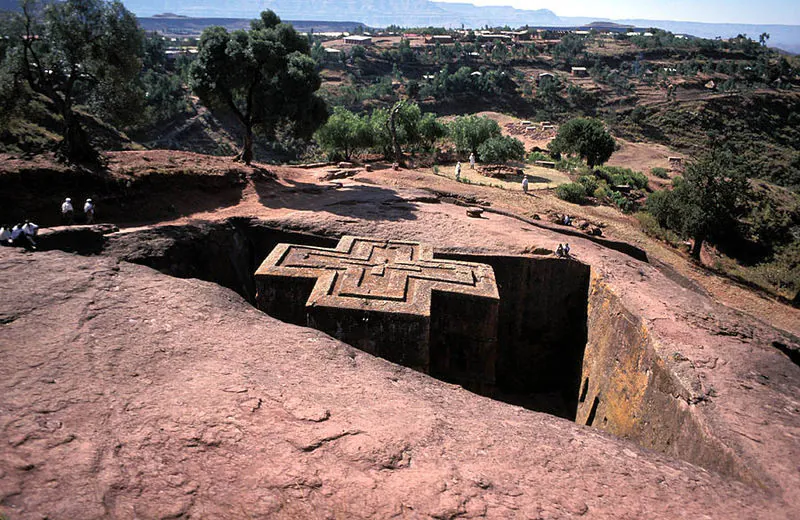 Ethiopia Lalibela Rock Church Complex