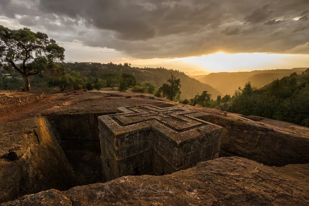 Ethiopia Lalibela Rock Church Complex