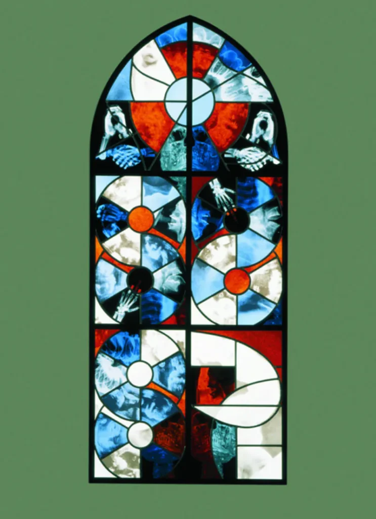 Wim Delvoye's X-Ray Gothic Stained Glass Art