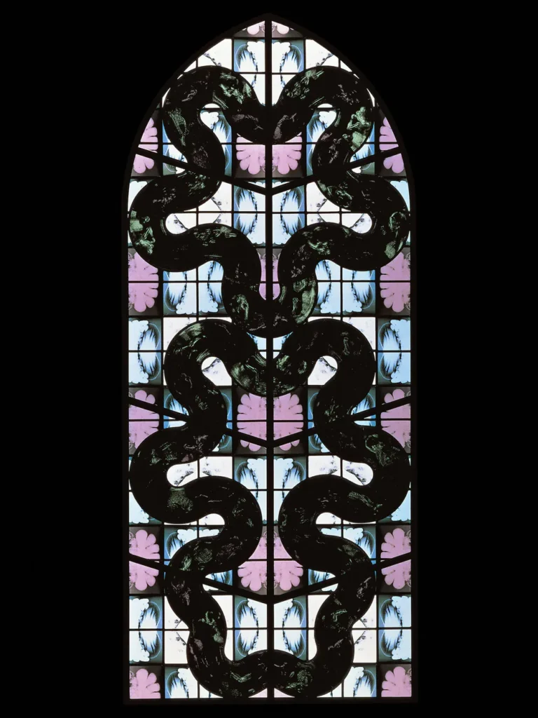 Wim Delvoye's X-Ray Gothic Stained Glass Art