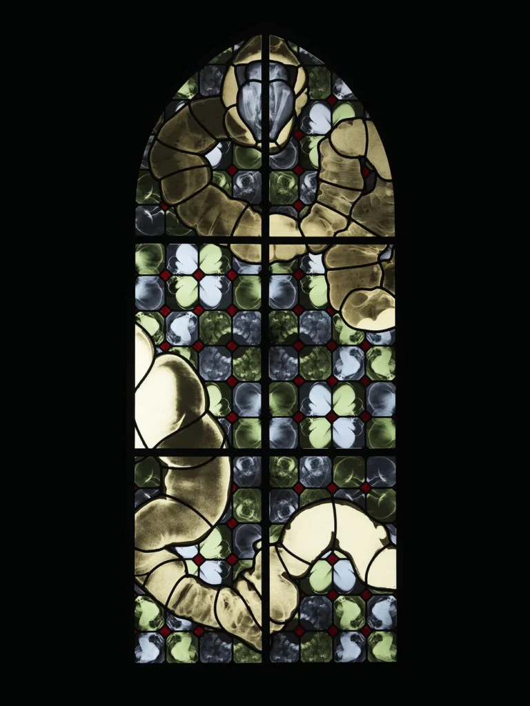 Wim Delvoye's X-Ray Gothic Stained Glass Art