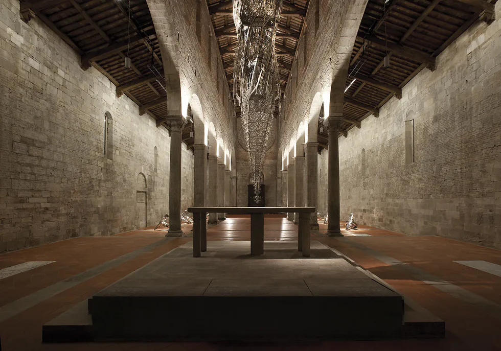 Wim Delvoye's X-Ray Gothic Stained Glass Art