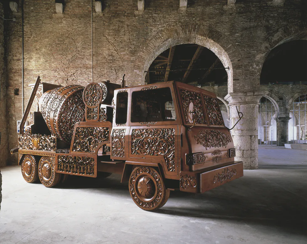 Wim Delvoye's X-Ray Gothic Stained Glass Art