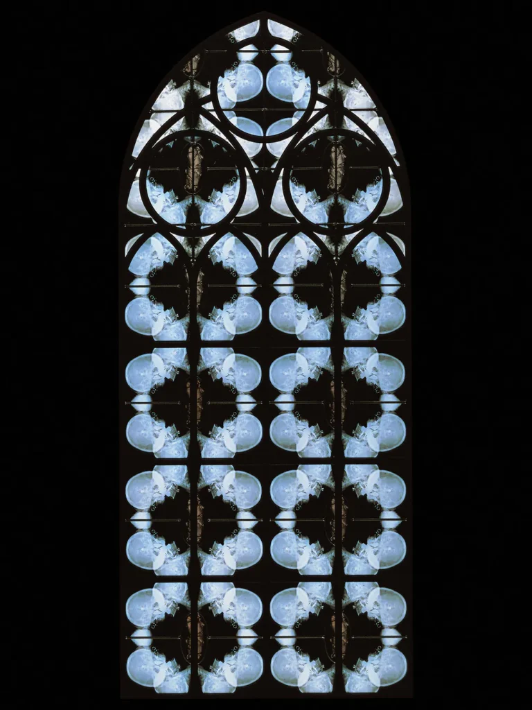 Wim Delvoye's X-Ray Gothic Stained Glass Art