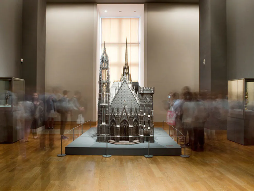 Wim Delvoye's X-Ray Gothic Stained Glass Art