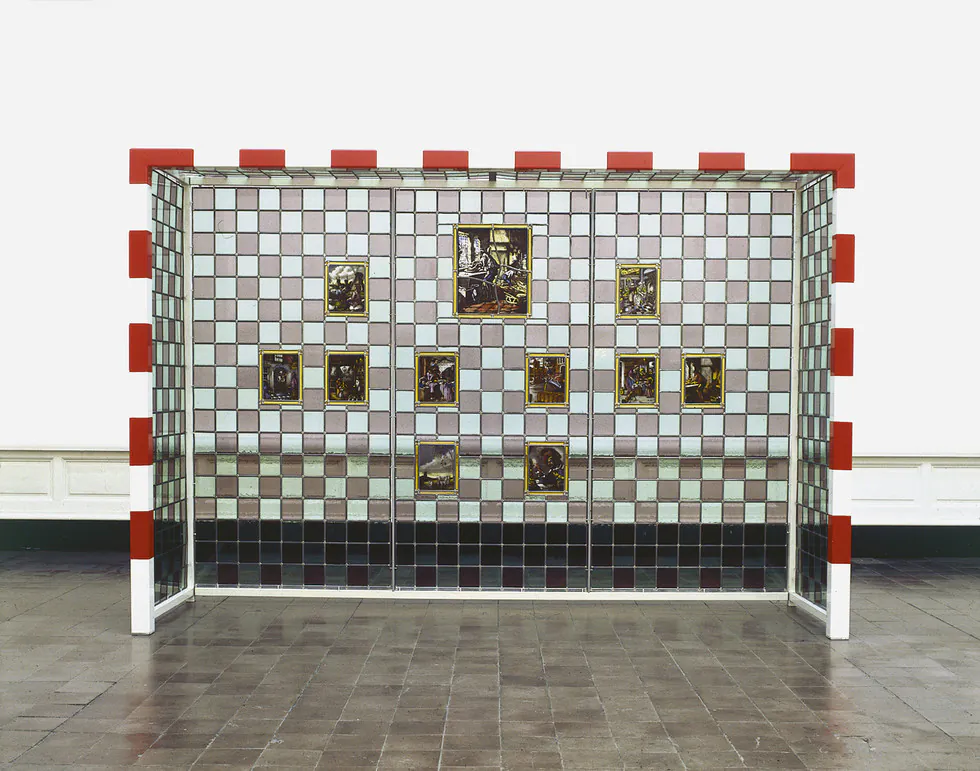 Wim Delvoye's X-Ray Gothic Stained Glass Art