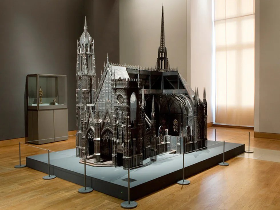 Wim Delvoye's X-Ray Gothic Stained Glass Art