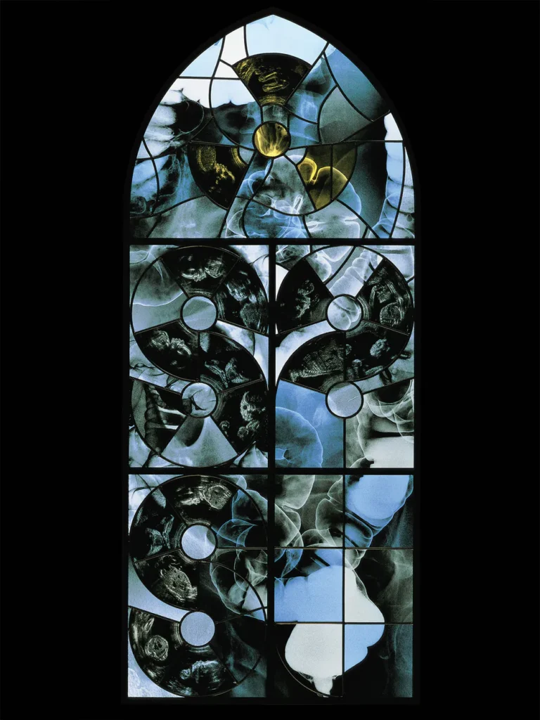 Wim Delvoye's X-Ray Gothic Stained Glass Art