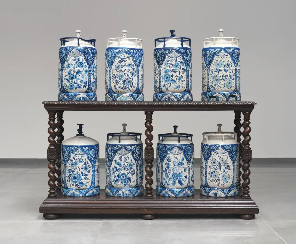 Wim Delvoye's X-Ray Gothic Stained Glass Art