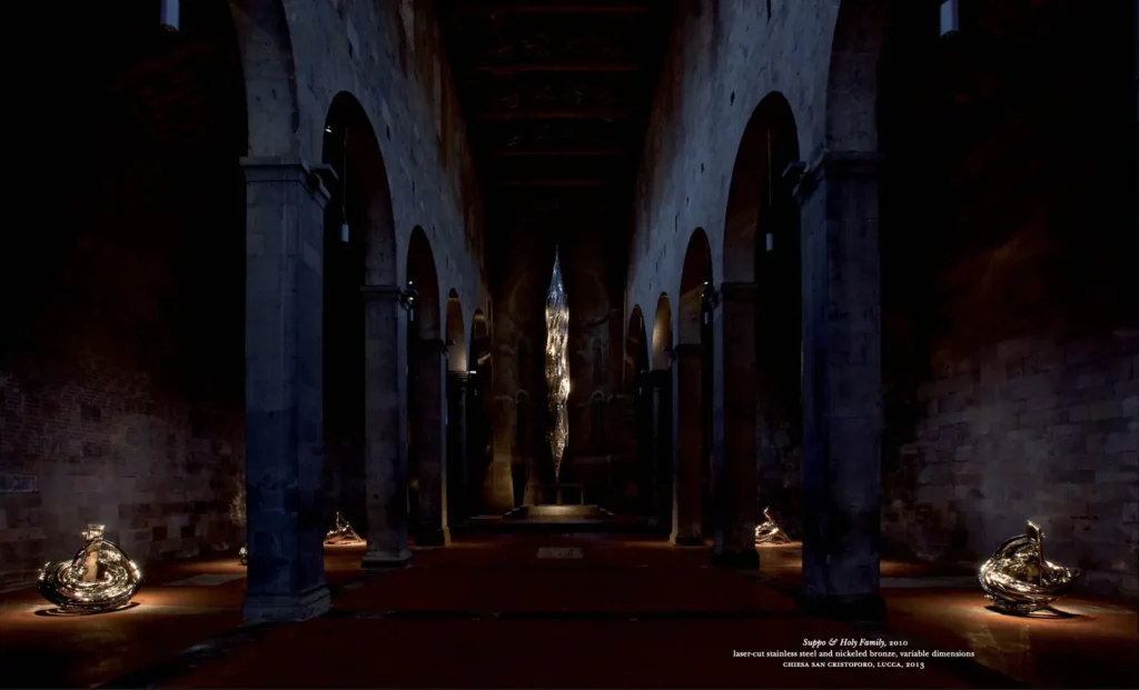 Wim Delvoye's X-Ray Gothic Stained Glass Art