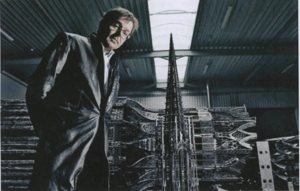 Wim Delvoye's X-Ray Gothic Stained Glass Art