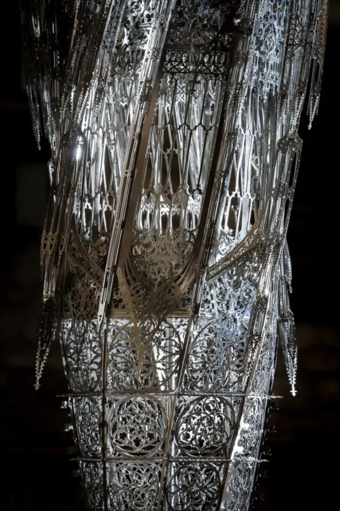 Wim Delvoye's X-Ray Gothic Stained Glass Art