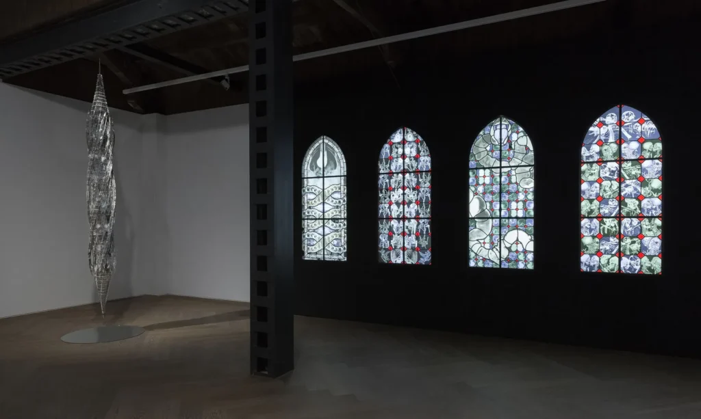Wim Delvoye's X-Ray Gothic Stained Glass Art