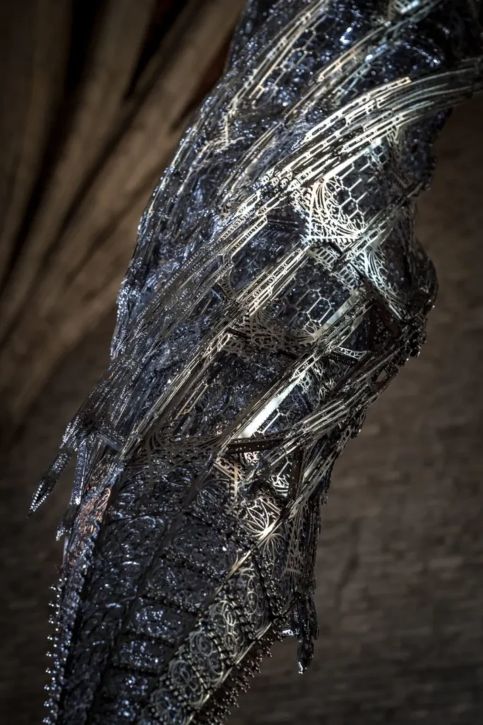 Wim Delvoye's X-Ray Gothic Stained Glass Art