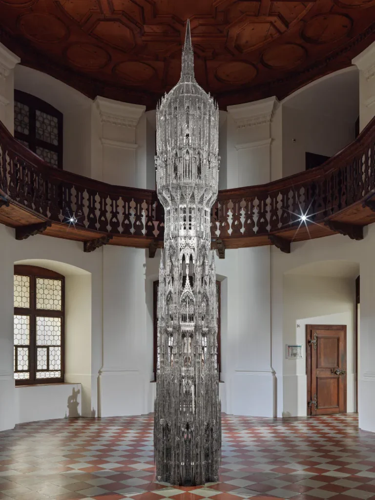 Wim Delvoye's X-Ray Gothic Stained Glass Art